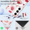 Phoona Case for Samsung Galaxy A16 5G, MagSafe Compatible, Clear Cherry Cake Pattern view 3