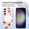 Phoona Case for Samsung Galaxy A16 5G, MagSafe Compatible, Clear Cherry Cake Pattern view 4