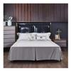 MOVDARL Solid Bed Skirt with Open Corners, Brushed, Queen Size 153 x 203 x 38 cm view 3