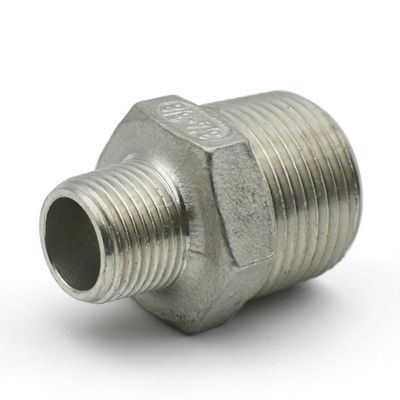 HBGNZU 1-Piece BSP Male/Female Thread Reducer Pipe Fitting, 304 Stainless Steel, 90° MF Elbow, 11l4 to 1 Inch