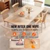 BDXMKS 1.5 mm Transparent Waterproof PVC Table Protector, 36 x 72 in view 4