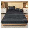 Waterproof Six-Sided All-Inclusive Mattress Cover with Zipper, Breathable Mattress Protector, Black, 63 x 79 x 10 in, 1 Pc view 1