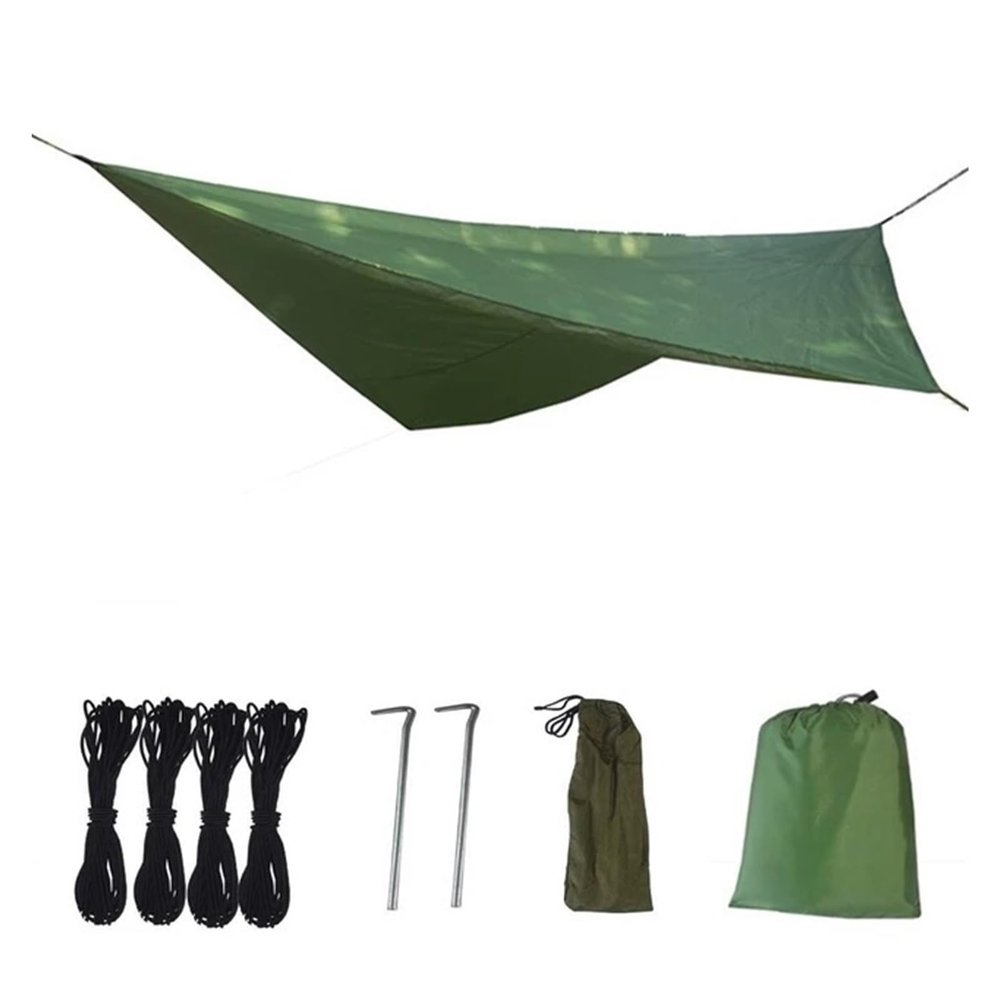 MZPOZB Waterproof Camping Tarp, 300 x 300 cm