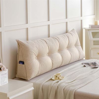 HLTQL Reading Support Pillow, Bed and Sofa Backrest, 100 cm