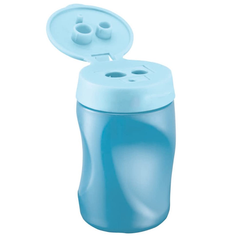 Hand-Crank Pencil Sharpener, ABS, with Top Cover