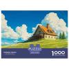Island Puzzle, 1,000 Pieces, Difficult Educational Puzzle Toy for Adults and Children, Lawn Hut, 75 x 50 cm view 2