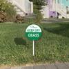 Horienteeon “Keep Off Grass” Sign with 32 cm Stake Set view 2