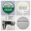 Horienteeon “Keep Off Grass” Sign with 32 cm Stake Set view 4