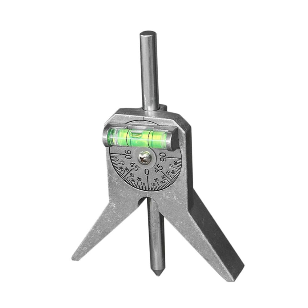 HOMSFOU Lightweight Carbon Steel Pipe Center Finder with Versatile Design for Precise Pipe Marking