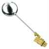 Brass Float Valve for Cold and Hot Water Tanks, 1/2 in, 3/4 in, or 1 in view 2