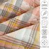 KLUOT Cotton Bedspread 180 x 200 cm, Versatile, Orange view 4