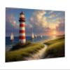 4000-Piece Lighthouse Wooden Jigsaw Puzzle for Adults, Multicolor Landscape Puzzle view 2