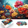 2000-Piece Puzzle for Adults, Flowers, Home Decor, Analysis and Logic, 27.56 x 39.37 in, for Ages 14+ view 1