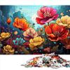 2000-Piece Puzzle for Adults, Flowers, Home Decor, Analysis and Logic, 27.56 x 39.37 in, for Ages 14+ view 3