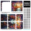 Adult Puzzle, 1,000 Pieces, Butterfly Girl, Wall Decor for Stress Relief, Unique Birthday Gift, 10.27 x 14.96 in view 3