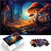 1000-Piece Adult Puzzle, Magic Mushroom Design, 380 x 260 mm view 1
