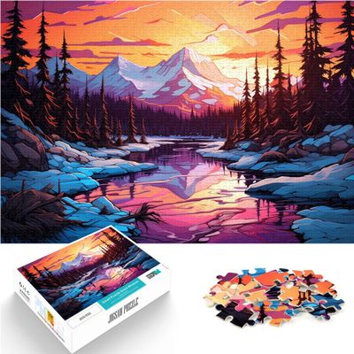 2000-Piece Yosemite National Park Puzzle for Adults, 27.56 x 39.37 in