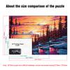 2000-Piece Yosemite National Park Puzzle for Adults, 27.56 x 39.37 in view 4