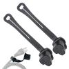 Walopola Extension Cord Plug Cover, 3-Prong Plug Protector, 2 Safety Caps view 1