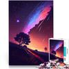 2,000-Piece Puzzle for Adults, Sunset Comet Trail, Fun Family Game with Matching Poster and Quiz Sheet, 27.56 x 39.37 Inches, for Ages 14+ view 2