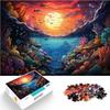 1000-Piece Adult Puzzle, Grand Teton National Park, 50 x 75 cm, Ages 14+ view 1