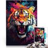 1000-Piece Tiger Puzzle for Adults, 29.5 x 19.7 in view 2