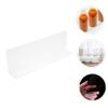 KITANDOVE 20-Piece T-Shaped Transparent Shelf Dividers view 2