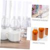 KITANDOVE 20-Piece T-Shaped Transparent Shelf Dividers view 3