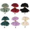 QOKLIYUI 6-Piece Set Pleated Bali Gauze Placemats and Napkins for Wedding Party Decor view 3