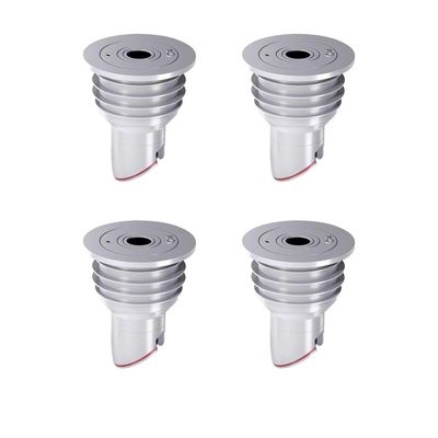 DCNIYT 3/4/6-Piece Drain Pipe Sealing Rings, Silicone Odor-Blocking Floor Drain Stoppers, Downspout Sealing Rings, Sealing Caps (4 Pieces, 75 mm)