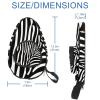 lcndlsoe Table Tennis Paddle Case with Zebra Pattern view 4