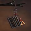 ENSDIEPLS Keychain, Black Sandalwood Abacus Car Keychain, Exquisite High-End Keychain view 3