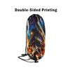 Loussiesd Adult Solar System Drawstring Backpack 30x40cm Outer Space Galaxy Sports Bag view 4