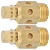 Pneumatic Brass Air Exhaust Muffler, Adjustable Gas Silencer, 1/2 in PSC-04 view 1