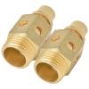 Pneumatic Brass Air Exhaust Muffler, Adjustable Gas Silencer, 1/2 in PSC-04 view 3