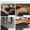 Gravel Ground Grid, 5.1 cm Deep, Permeable Stabilization Grid for DIY Patios, Walkways, Shed Foundations, Light-Vehicle Driveways, Parking Lots, Grass, and Gravel (5 x 10 m / 16 x 32.8 view 2