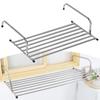 Stainless Steel Clothesline for Indoor and Outdoor Use, Retractable and Foldable Hanging Dryer view 1