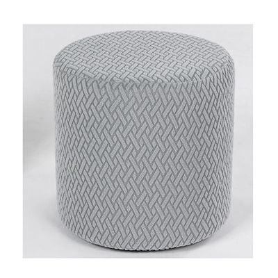 HHONGWYT Velvet Ottoman Cover, Round or Square, Multiple Sizes