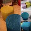 HHONGWYT Velvet Ottoman Cover, Round or Square, Multiple Sizes view 2