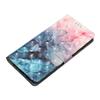 BLOTECH PU Leather Wallet Case for Xiaomi 10T, Pink and Blue Floral Flip Cover view 2