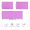 Decorative Satin Pillowcase, Solid Purple, King Size, 50.8 x 101.6 cm view 2