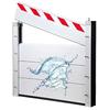 Flood Barrier, Removable Flood Protection Shield, Mobile Flood Protection, Water Barrier, Temporary Dam (Indoor, 85 x 40 cm) view 1