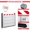 Flood Barrier, Removable Flood Protection Shield, Mobile Flood Protection, Water Barrier, Temporary Dam (Indoor, 85 x 40 cm) view 2