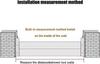 Flood Barrier, Removable Flood Protection Shield, Mobile Flood Protection, Water Barrier, Temporary Dam (Indoor, 85 x 40 cm) view 4