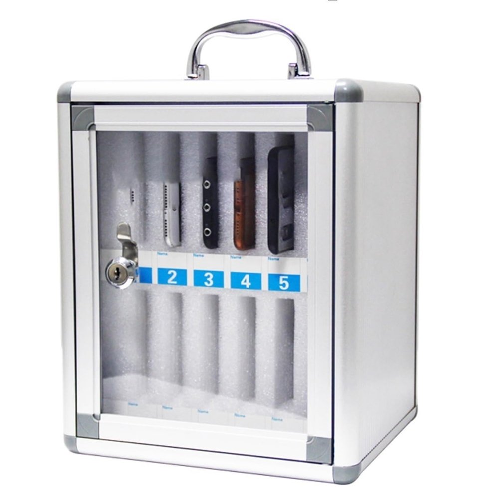 Lockable Cell Phone Storage Cabinet for 12–60 Phones