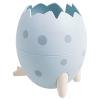 Desktop Organizer, 1-Piece Round Plastic Pen Holder with Cute Dinosaur Egg Design view 1