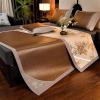 Summer Bamboo Sleeping Mat, Foldable Double-Sided Cooling Mat, Non-Slip, Breathable, Color A, 180 cm view 1