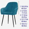 RTSFKFS Velvet Jacquard Armchair Slipcovers, Stretch Chair Covers, 6 Pieces (C9) view 4