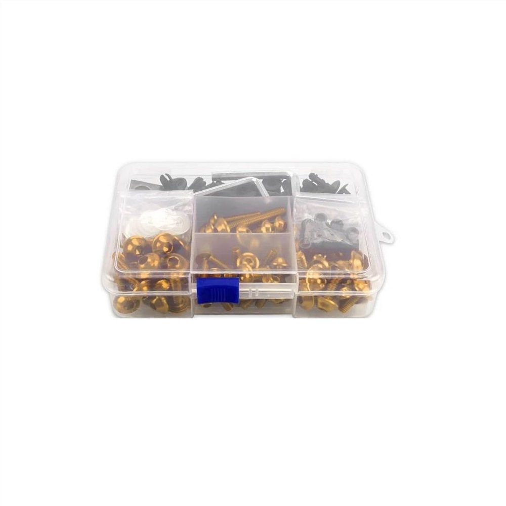 UJNHEQ Windshield and Fairing Bolts for STX1300, Transalp, Valkyrie and Varadero/ABS, Gold