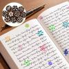 SZSMW 10-Piece Mini Stamps for Clay and Ceramics, Wooden Flower Stamps view 3